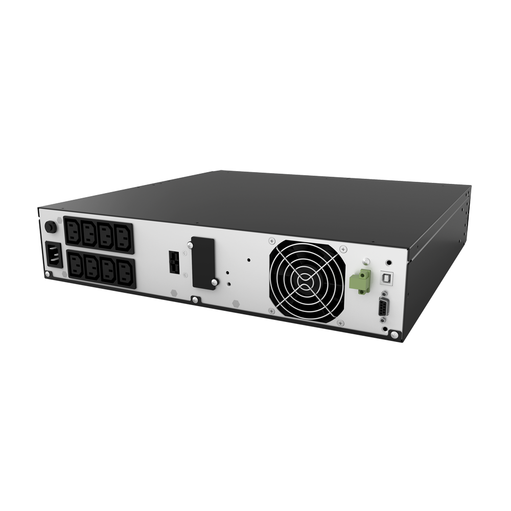 UPS Rackabil 1000VA 900W Online Dubla Conversie Smart nJoy Aster cu ventilator