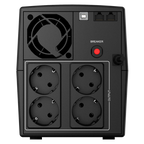 UPS 1000VA 600W pentru sisteme camere supraveghere Keen spate prize schuko
