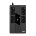 UPS 600VA 360W - Prelungitor pentru PC, Calculator, Laptop 💻 cu USB, 8 x Schuko, Token