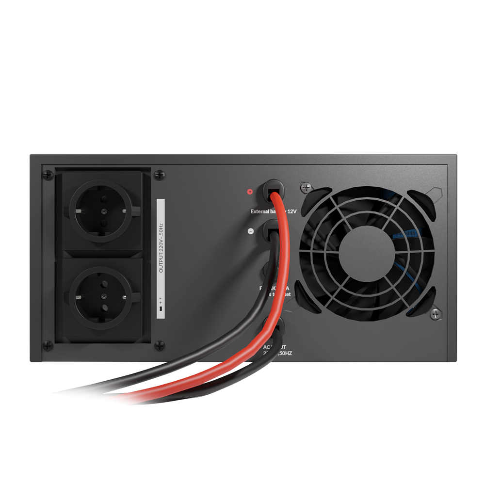 UPS Centrala Termica 1000W nJoy spate prize schuko