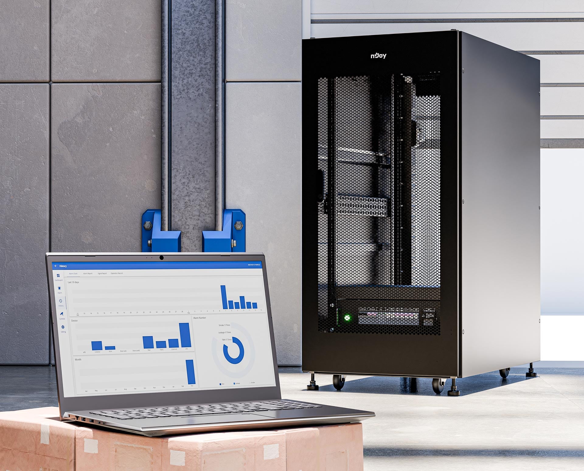 Micro Datacenter 3kW nJoy Forge MDC 3K-24U
