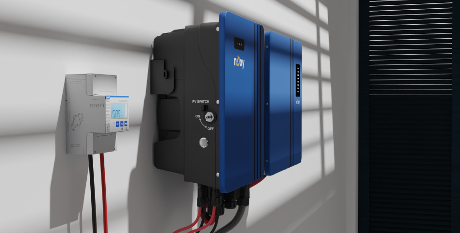 Kit Invertor Hibrid 5kW + Baterie LiFePO4 10kW nJoy