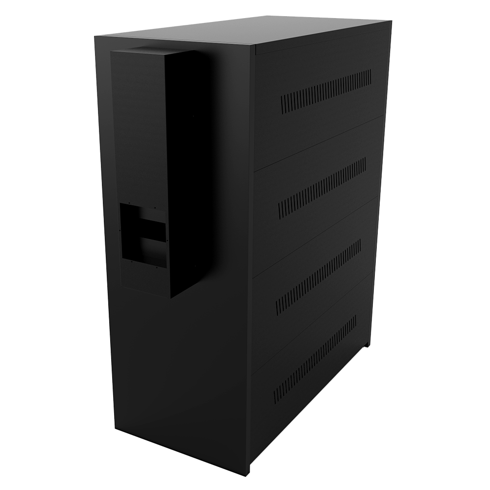 Cabinet Baterii UPS nJoy TB2421E - EBM, Battery Box 32 - 40 x acumulatori 15Ah - 48Ah Imagine secundară a produsului