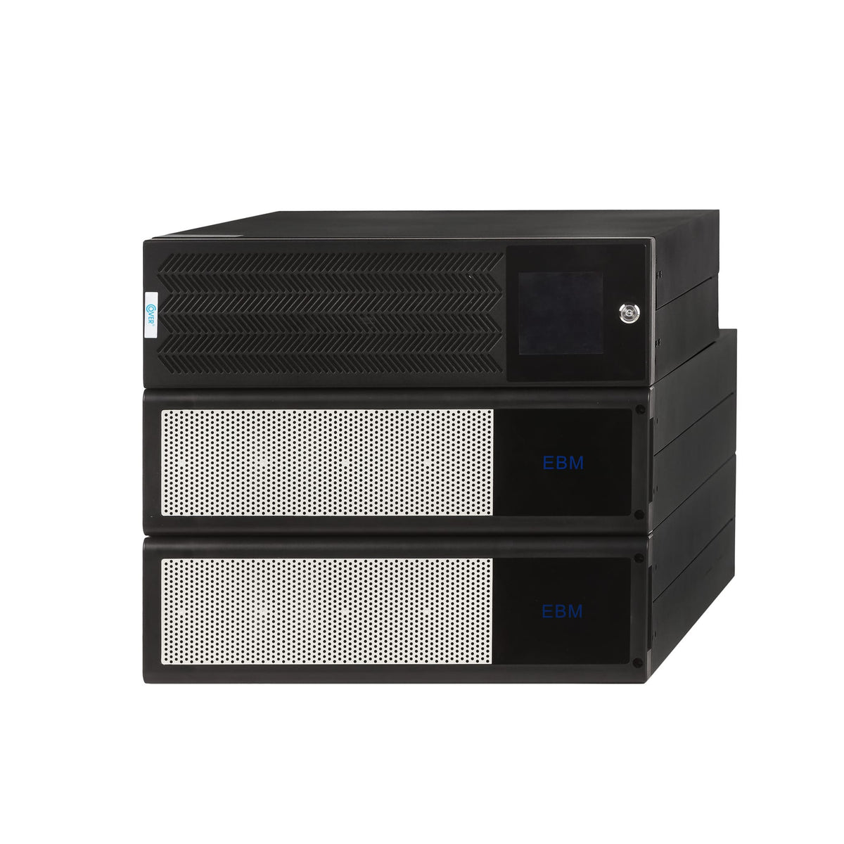 UPS 10kW 10kVA Online Dubla Conversie Rack 3U Trifazat / Monofazat COVER PS 10K Imagine principală a produsului