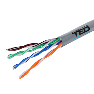 Cablu UTP CCA CAT5 aluminiu cuprat 305m TED Electric TED002488