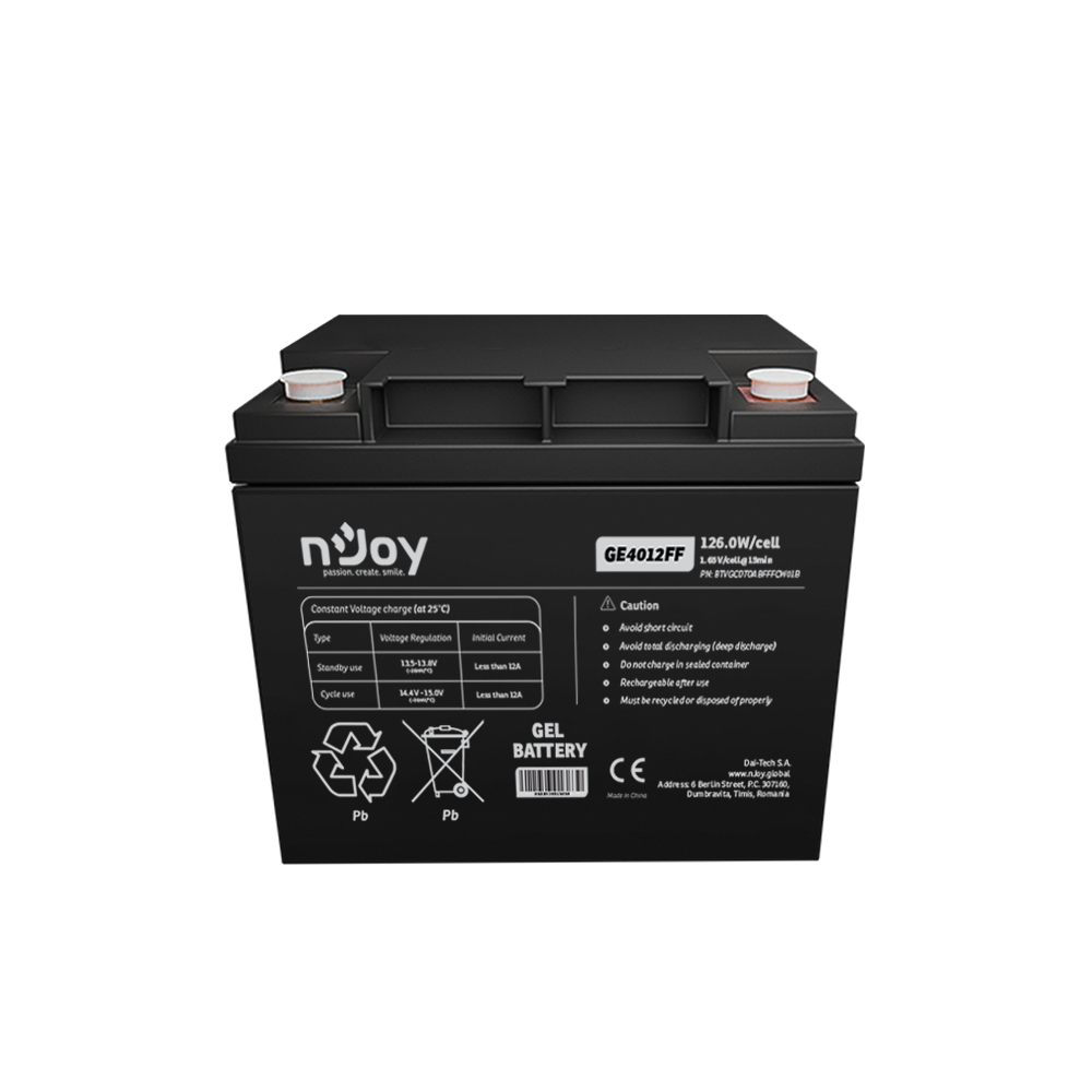 Acumulator 12V 40Ah nJoy
