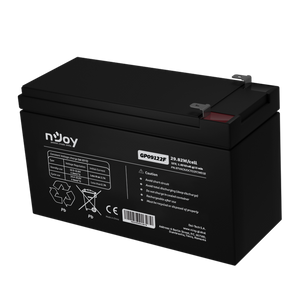 Acumulator 12V 9Ah, Baterie 12V 9Ah F2 nJoy Standard pentru UPS, Telecom, Automatizari