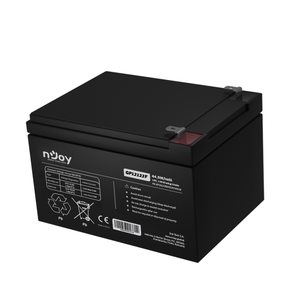 Acumulator 12V 12Ah nJoy plumb acid