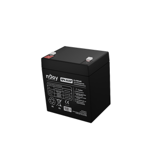 Acumulator 12V 5Ah /  Baterie Alarma Casa 12V 4.5Ah F1 (DSC, Paradox, Ajax) nJoy gama SECURITY