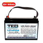 Baterie LiFePO4 12V 100Ah - Acumulator BMS, Bluetooth TED Electric TED007407