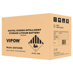 Baterie LiFePO4 12V 100Ah - Acumulator BMS, Bluetooth, Display Vipow BAT0499