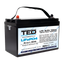 Baterie LiFePO4 12V 100Ah - Acumulator BMS, Bluetooth TED Electric TED007407