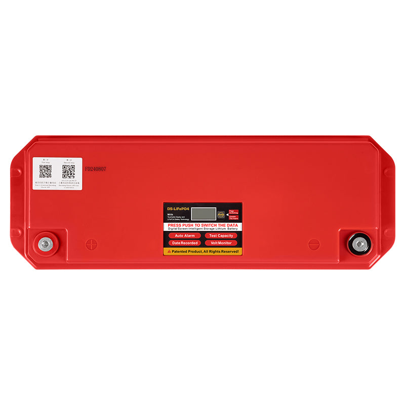 Baterie LiFePO4 12V 150Ah - Acumulator BMS, Bluetooth, Display Vipow BAT0498 Imagine secundară a produsului