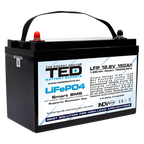 Baterie LiFePO4 12V 150Ah - Acumulator BMS, Bluetooth TED Electric TED007414