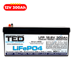 Baterie LiFePO4 12V 300Ah - Acumulator BMS, Bluetooth TED Electric TED007438