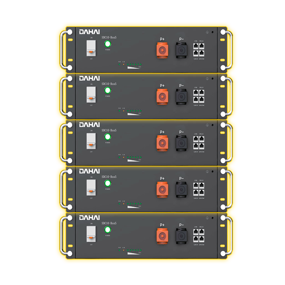 Baterie Litiu LiFePO4 Solara Dahai 5.12kW 5kW 48V modulara Imagine principală a produsului