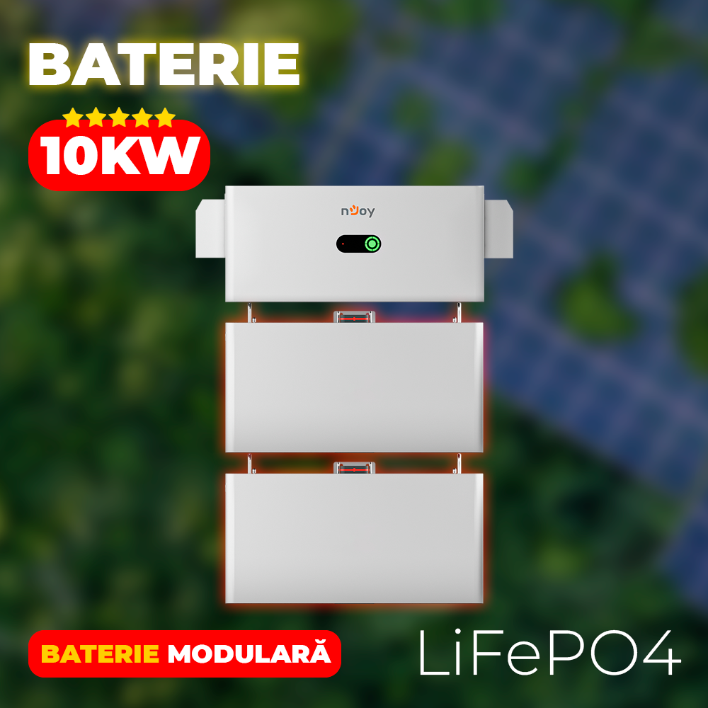 Baterie Solara 10kW - Acumulator LiFePO4 nJoy Powerhill Imagine secundară a produsului
