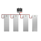 Baterii solare nJoy Powerhill LifePO4 in paralel