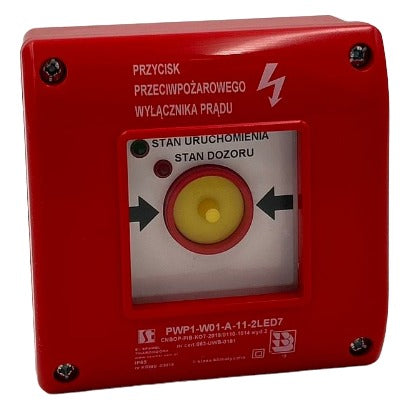 Buton de Oprire de Urgenta REPO pentru UPS COVER, Standard sau cu Dubla Semnalizare LED Imagine secundară a produsului