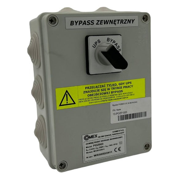 Bypass Service Extern de Perete pentru UPS Monofazat 3 - 20kVA COVER POZ Imagine principală a produsului
