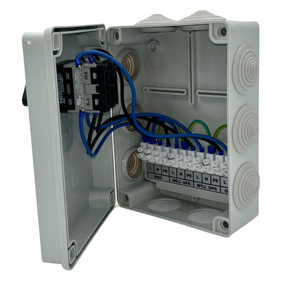 Bypass Service Extern de Perete pentru UPS Monofazat 3 - 20kVA COVER POZ Imagine secundară a produsului
