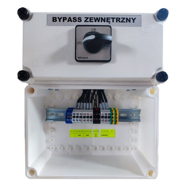 Bypass Service Extern de Perete pentru UPS Trifazat 20 - 400kVA COVER POZ