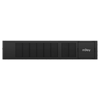Cabinet baterii UPS pentru 3 sau 6 acumulatori 12V 7Ah sau 9Ah nJoy Balder rackabil 2U