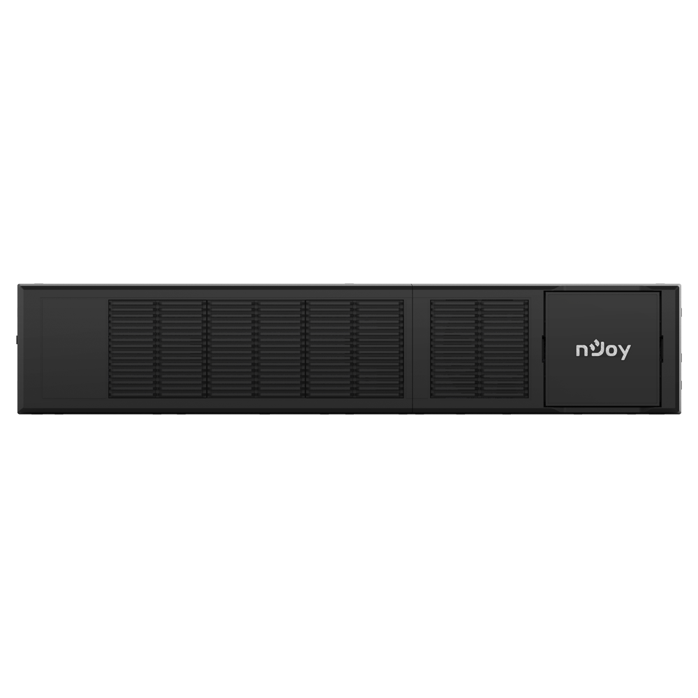 Cabinet baterii UPS pentru 3 sau 6 acumulatori 12V 7Ah sau 9Ah nJoy Balder rackabil 2U
