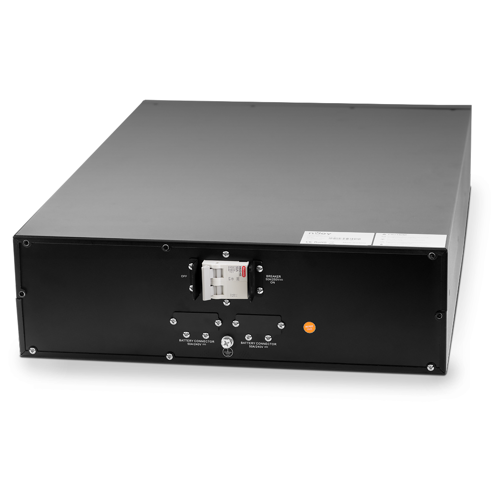 Cabinet baterii pentru UPS 20 acumulatori 12V 7Ah sau 9Ah nJoy Balder rackabil
