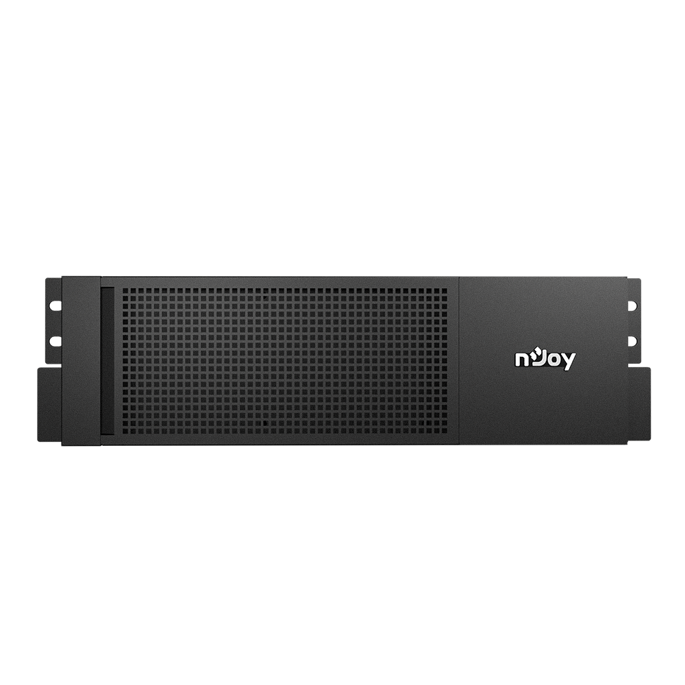 Cabinet Baterii UPS 3U - nJoy Ranger 30KR RA2021LX - EBM, Battery Box 20 x acumulatori 7Ah / 9Ah