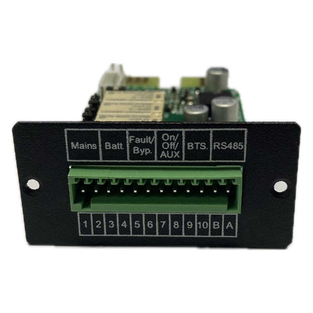 Card Dry Contact cu RS485 si Compensare de Temperatura pentru UPS COVER MY 30K Imagine principală a produsului