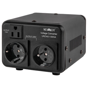 Convertor Tensiune 500VA 400W - 230V la 110V Bidirectional Kemot URZ3421