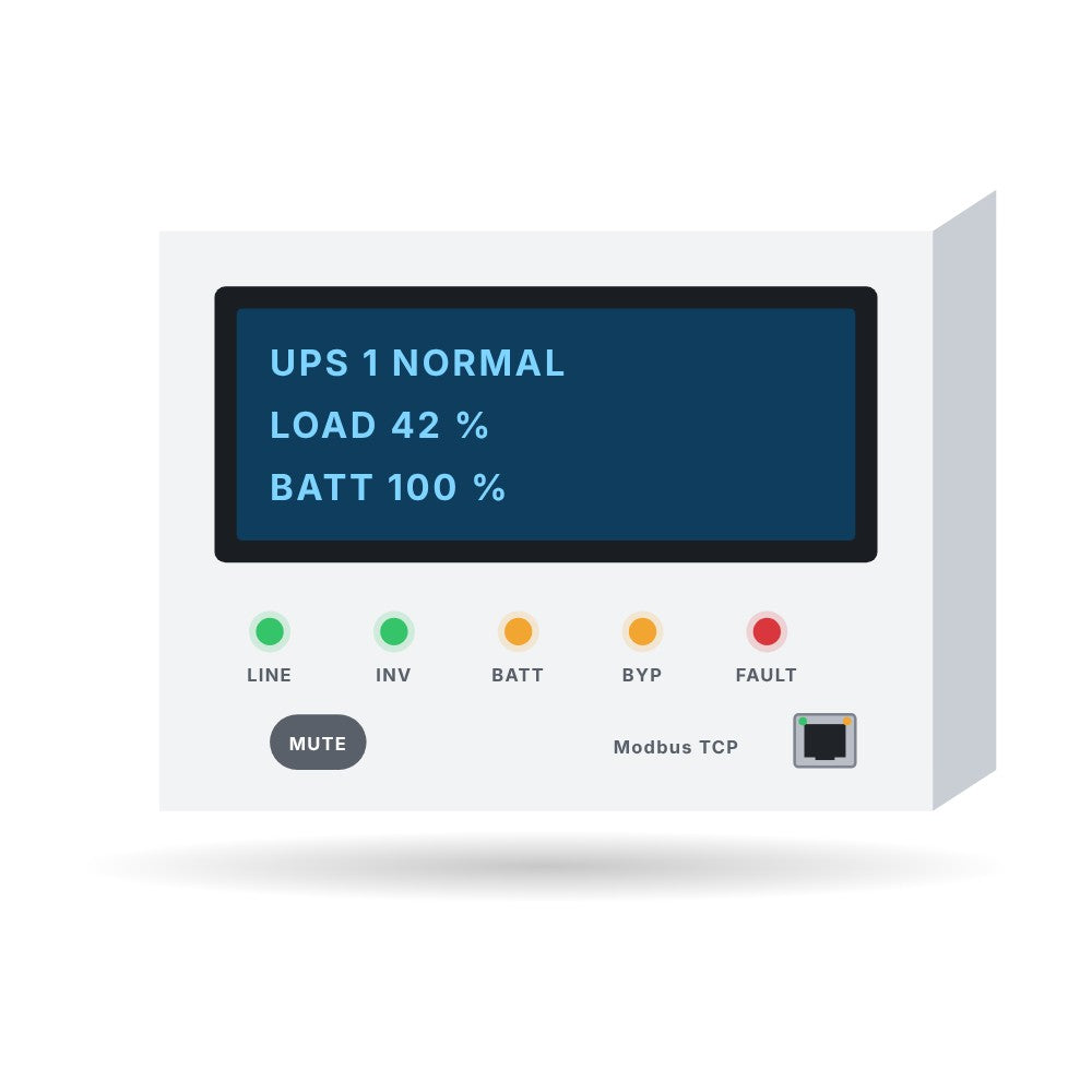 Panou de Semnalizare la Distanta Modbus TCP UPS COVER MY 30K Imagine principală a produsului