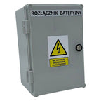 Intrerupator Baterii UPS in Cutie de Perete 160 - 1600A pentru Cabinete C10 / C20 / C40 COVER BRA