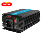 Invertor auto 12V 220V 500W cu varf la 1000W pentru Camion Rulota TED Electric cu sinusoida pura