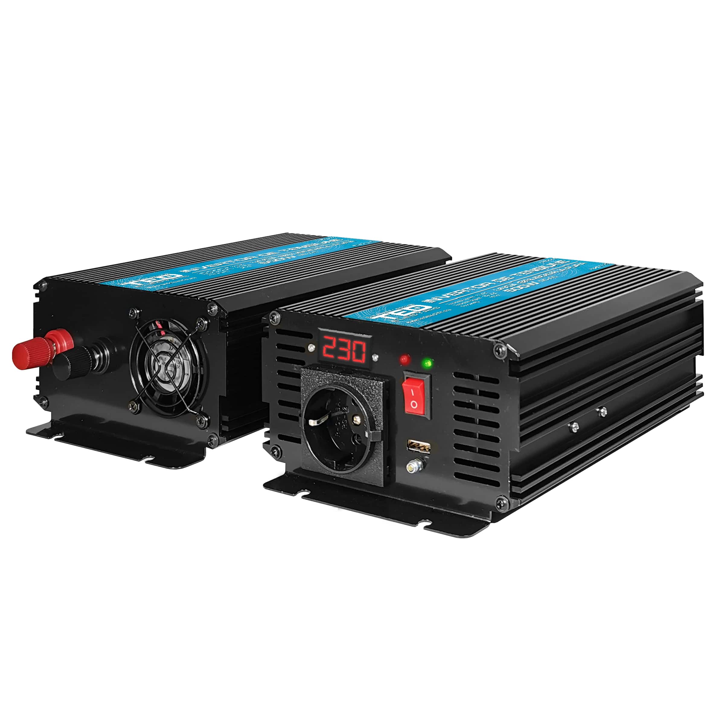 Invertor auto 12V 220V 500W 1000W camion TED Electric