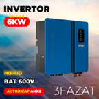 Invertor panouri solare 6kW Trifazat Ascet 6K