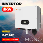 Invertor Solar Fotovoltaic Hibrid Felicity Solar 5kW T-REX-5KLP1G01 Autorizat ANRE