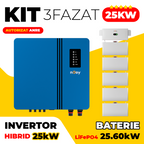 KIt Invertor 25kW Baterie Solara 25kw nJoy