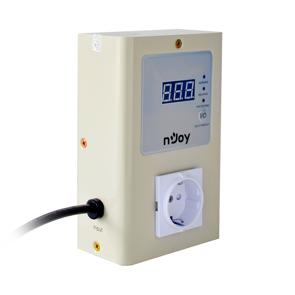 Priza cu protectie supratensiune nJoy Royer 16A
