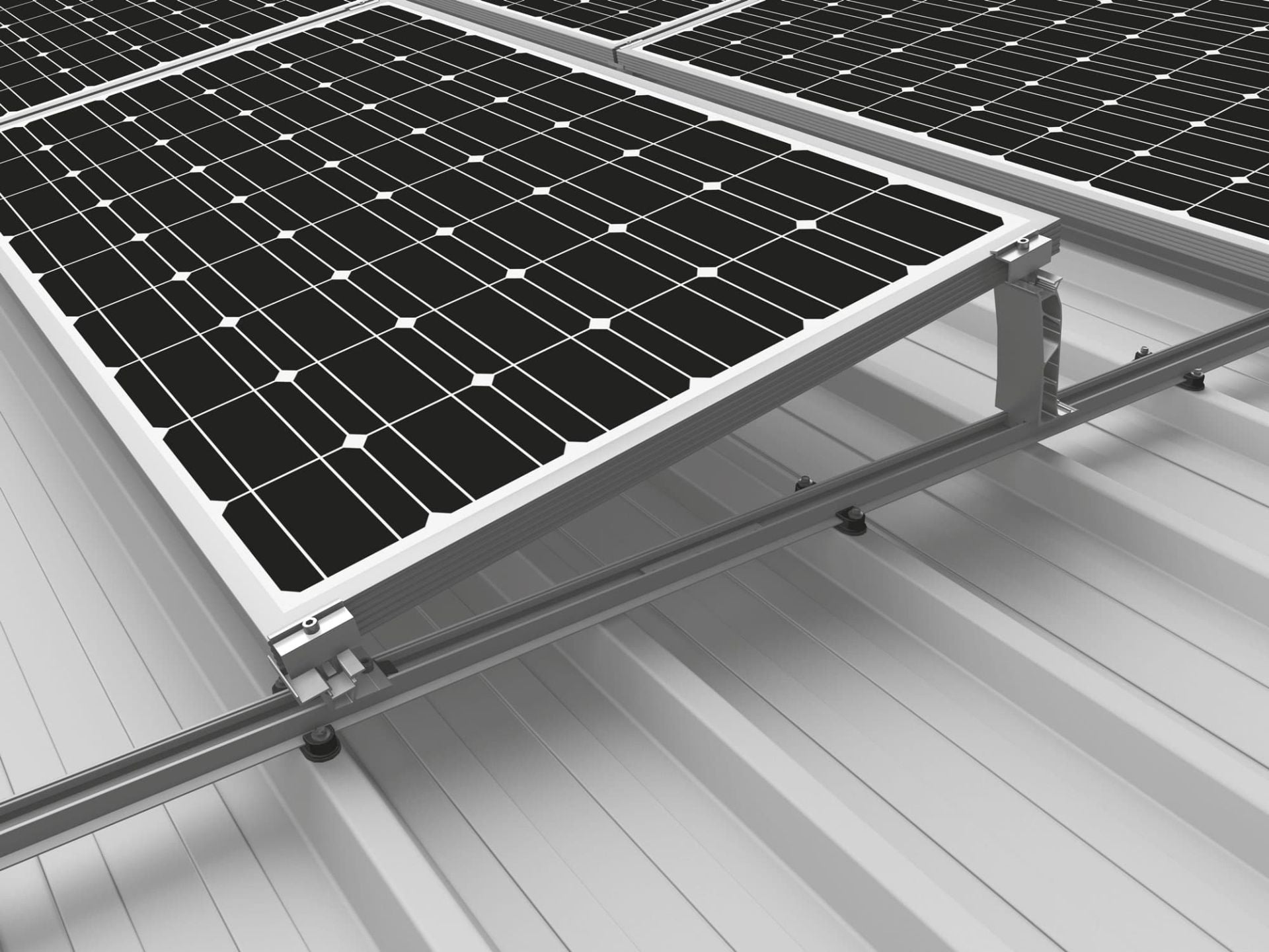 Sistem Prindere Fotovoltaic - Clema inclinatie 10° panou Dome Peak 6.10 K2 Systems (set 10 bucati) Imagine secundară a produsului