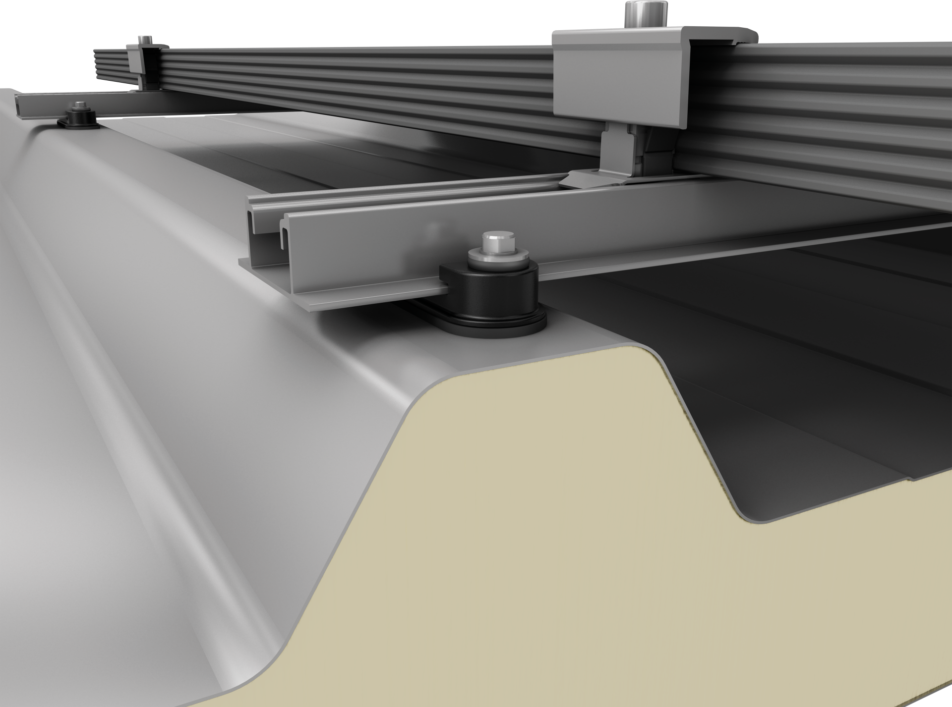 Sina suport Panouri Fotovoltaice Basic Rail 22 4.8m K2 Systems 1003933