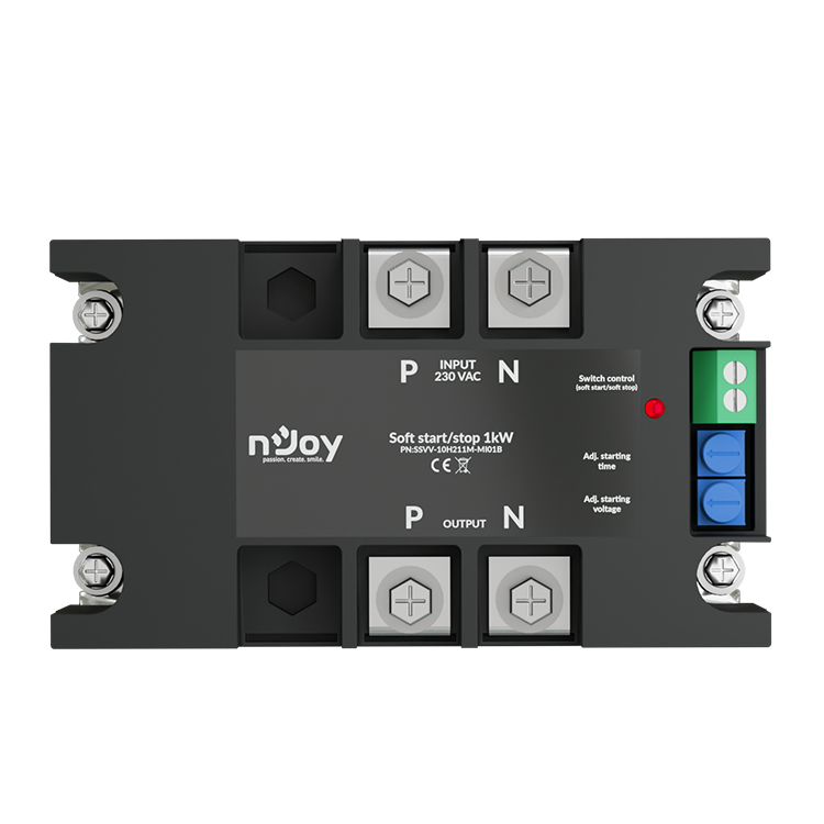 Soft Starter Monofazat 1kW - Soft Start / Stop nJoy Imagine secundară a produsului