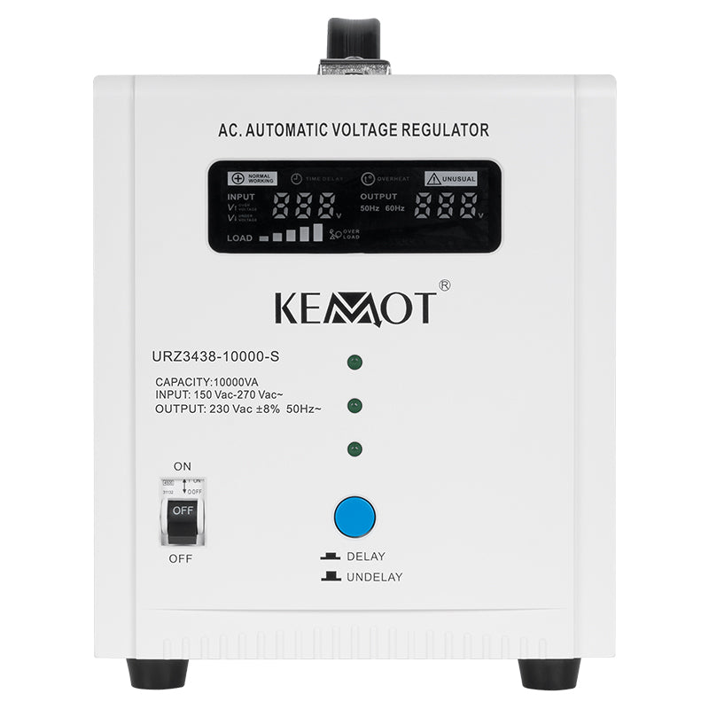 Stabilizator Tensiune 10KVA 7kW Electronic Precizie 8% Kemot URZ3438-10000-S