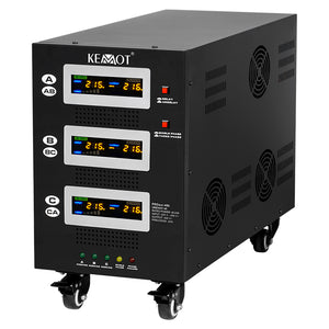 Stabilizator Tensiune Panouri Fotovoltaice 45KVA 31.5kW Servomotor 225-450V Kemot URZ3437-45