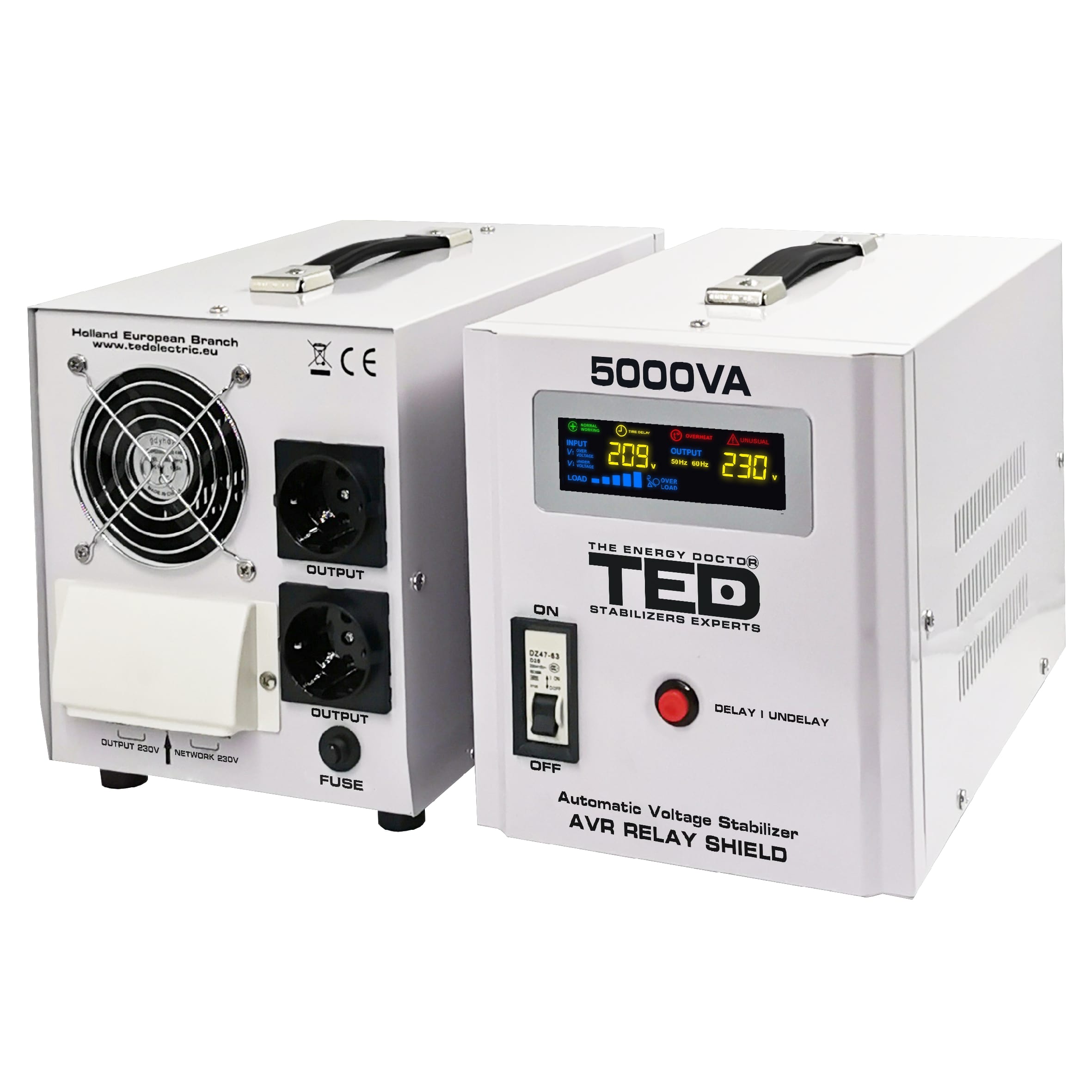 Stabilizator Tensiune 5000VA 3000W Regulator TED Electric 
