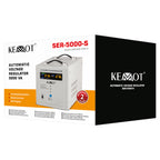 Stabilizator Tensiune 5000VA 3500W Electronic Precizie 8% Kemot URZ3438-5000-S