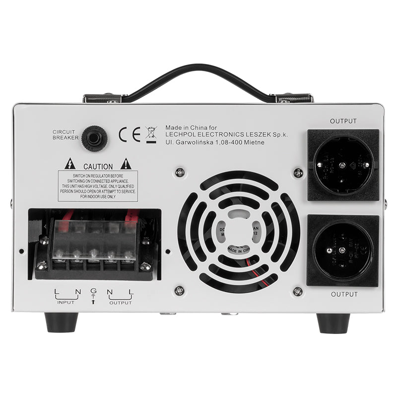 Stabilizator Tensiune 5000VA 3500W Servomotor Precizie 3% Kemot URZ3426-5K