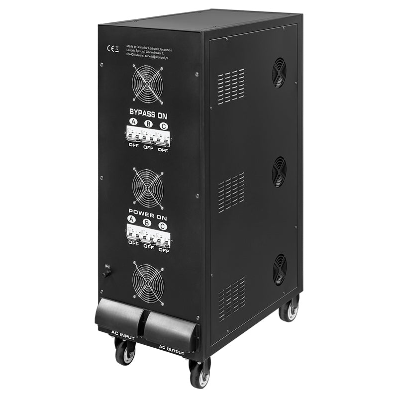 Stabilizator Tensiune Panouri Fotovoltaice 80KVA 56kW Servomotor Kemot URZ3437-80
