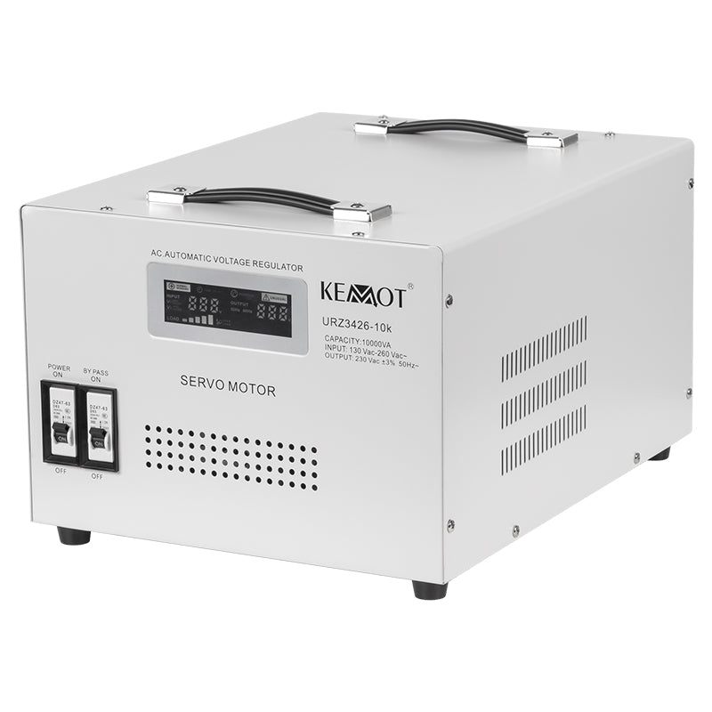 Stabilizator Tensiune Apartament 10KVA 7kW Servomotor Precizie 3% Kemot URZ3426-10K
